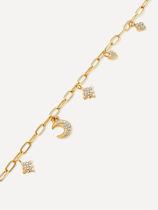 Starry Sky Kette Gold ICRUSH Gold/Silver/Rosegold