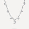 Starry Sky Kette Silber ICRUSH Gold/Silver