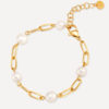 Cheerful Pearls ARMBAND Gold ICRUSH Gold/Silver