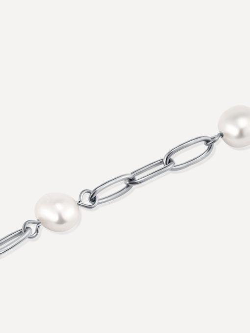 Cheerful Pearls Kette Silber ICRUSH Gold/Silver/Rosegold