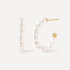 CLASSIC PEARLS Ohrringe Small Gold ICRUSH Gold/Silver