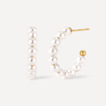 CLASSIC PEARLS Ohrringe Small Gold