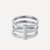 Assemble Ring Silber ICRUSH Gold/Silver