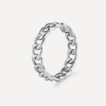 Interlocking Ring Silber