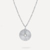 REFLECTION Disk Kette Silber ICRUSH Gold/Silver