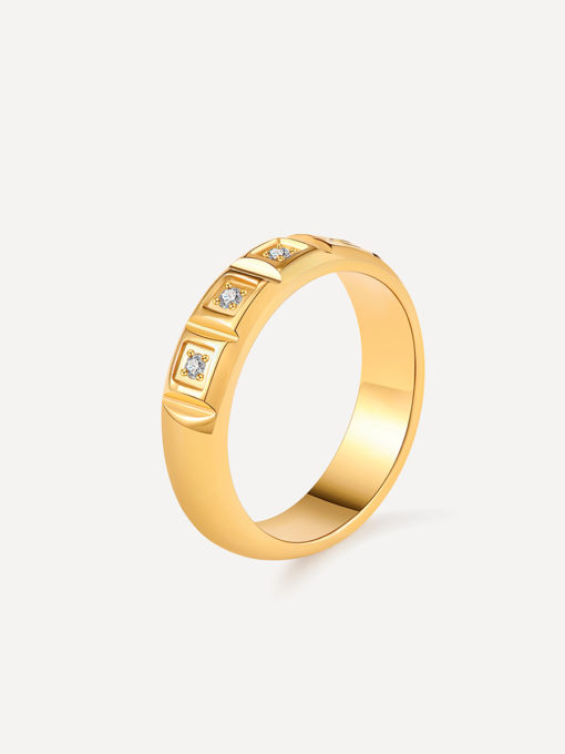 Cheerful Moment Ring Gold ICRUSH Gold/Silver