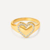 Win My Heart Ring Gold ICRUSH Gold/Silver