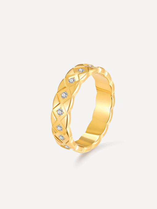 Shimmer Night Ring Gold ICRUSH Gold/Silver/Rosegold