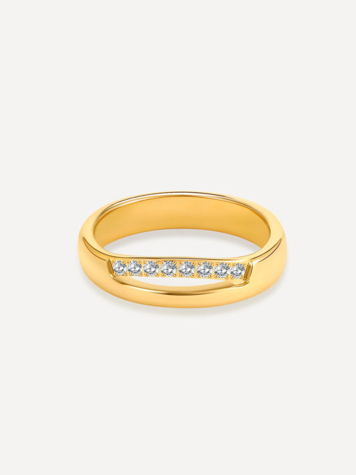 Dazzler Ring Gold ICRUSH Gold/Silver
