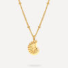 Moon Shell Kette Gold ICRUSH Gold/Silver