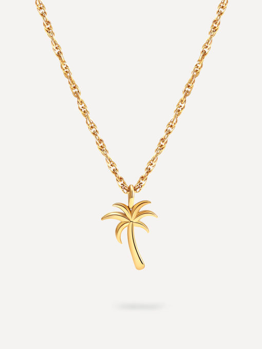 Coconut Palm Kette Gold ICRUSH Gold/Silver/Rosegold