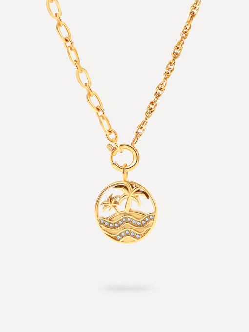 Ocean View Kette Gold ICRUSH Gold/Silver