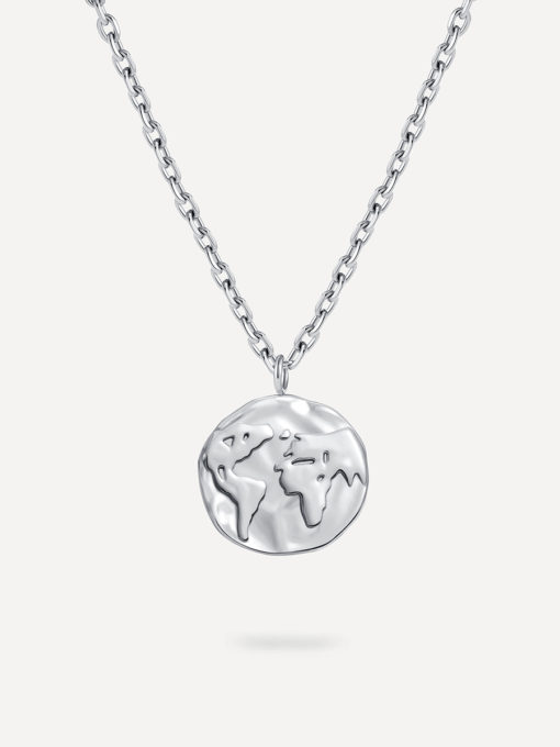 Travel Series - Earth Kette Silber ICRUSH Gold/Silver