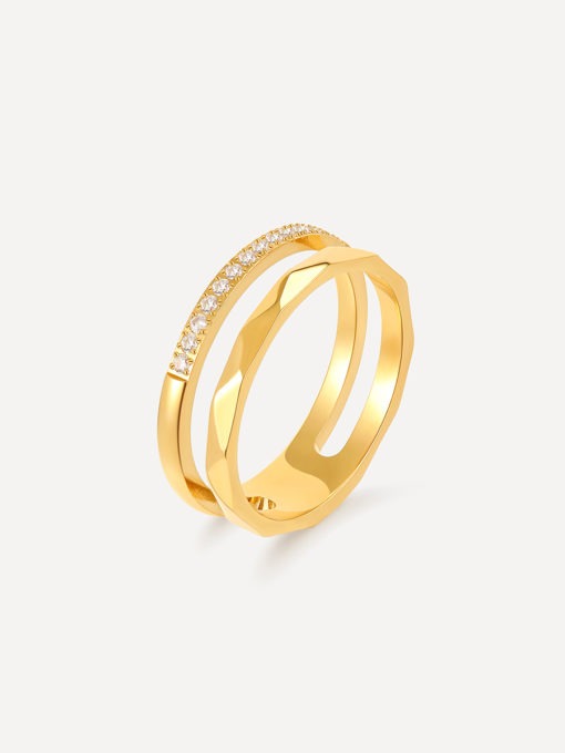 Alluring Ring Gold ICRUSH Gold/Silver