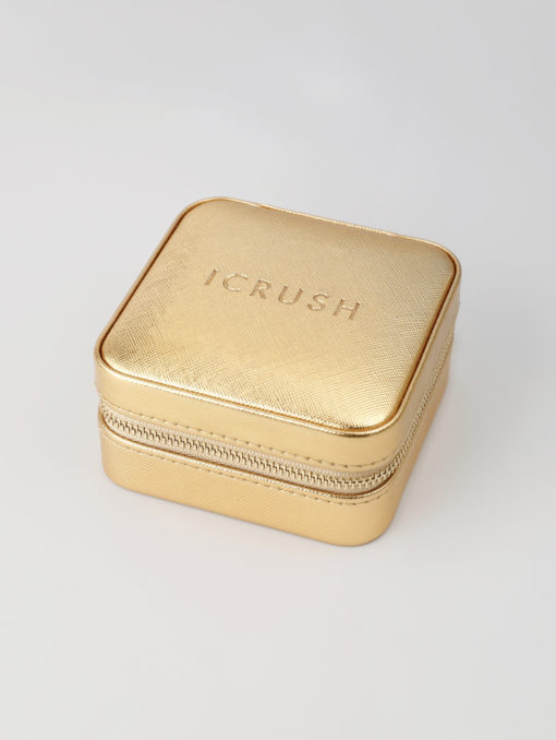 ICRUSH Travel Case Gold ICRUSH Gold/Silver