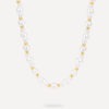 Beaded Pearl Kette Gold ICRUSH Gold/Silver