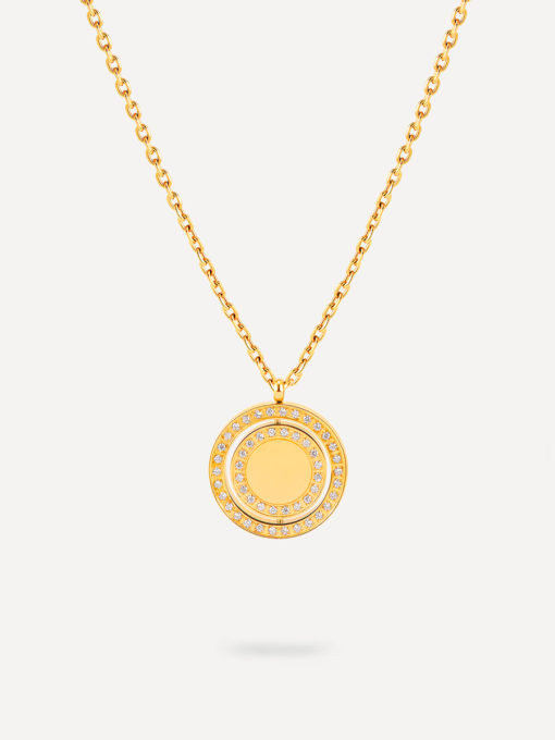 Destiny Circle Spinning Kette Gold ICRUSH Gold/Silver
