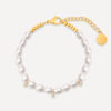 Profusion Pearls ARMBAND Silber ICRUSH Gold/Silver