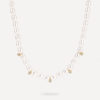 Profusion Pearls Kette Silber ICRUSH Gold/Silver