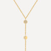 Moon Phase Kette Gold ICRUSH Gold/Silver
