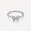Dreamy Butterfly Ring Silber ICRUSH Gold/Silver