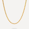 DELICATE DNA Kette Gold ICRUSH Gold/Silver