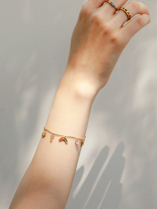 Embrace Love ARMBAND Gold ICRUSH Gold/Silver