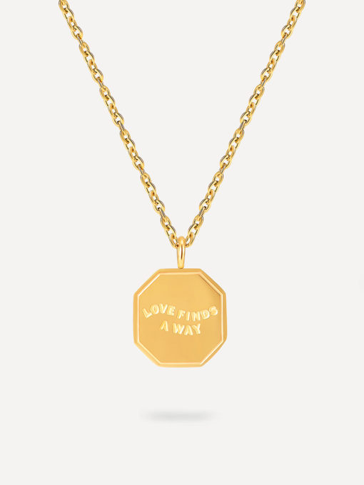 Love Finds a Way Kette Gold ICRUSH Gold/Silver