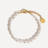 Charming Pearl Kette Silber ICRUSH Gold/Silver