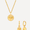 Midsummer Daisies Set Gold ICRUSH Gold/Silver