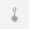 Rose Blooming Grace Charm Gold ICRUSH Gold/Silver