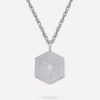 Destiny Compass Kette Silber ICRUSH Gold/Silver