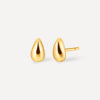 Minimalist Droplet Ohrringe Gold ICRUSH Gold/Silver