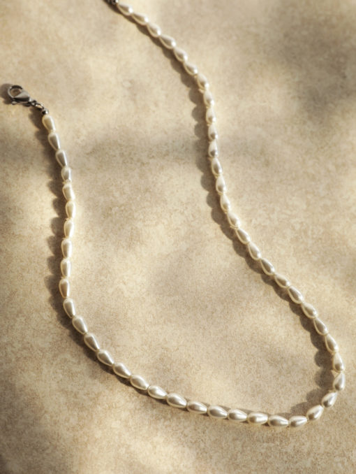 Charming Pearl Kette Silber ICRUSH Gold/Silver