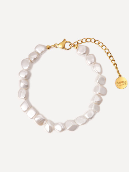 Delightful Pearl ARMBAND Gold ICRUSH Gold/Silver