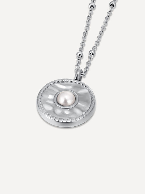 Retro Pearl Kette Gold ICRUSH Gold/Silver