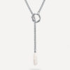 Orbital Pearl Kette Silber ICRUSH Gold/Silver