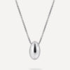 Modern Bean Kette Silber ICRUSH Gold/Silver