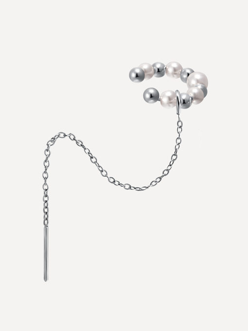 Pearl Stream Earcuff Gold ICRUSH Gold/Silver