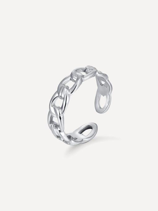 Twisted Knot Ring Silber ICRUSH Gold/Silver