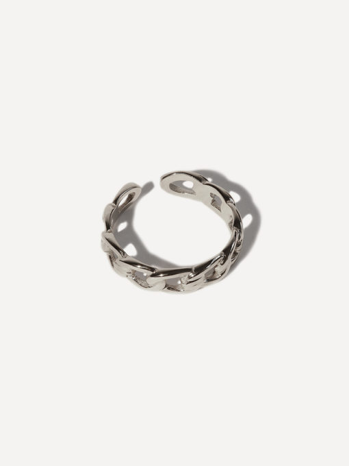 Twisted Knot Ring Gold ICRUSH Gold/Silver