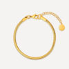 Round Sleek ARMBAND Gold ICRUSH Gold/Silver