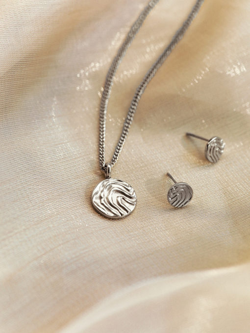 Heart Ripples Set Gold ICRUSH Gold/Silver