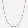 Round Sleek Long Kette Silber ICRUSH Gold/Silver