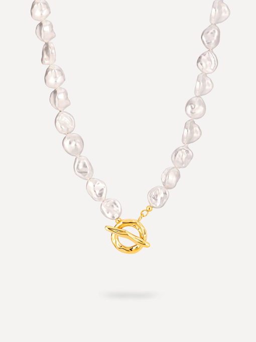 Timeless Legend Pearl Kette Gold ICRUSH Gold/Silver