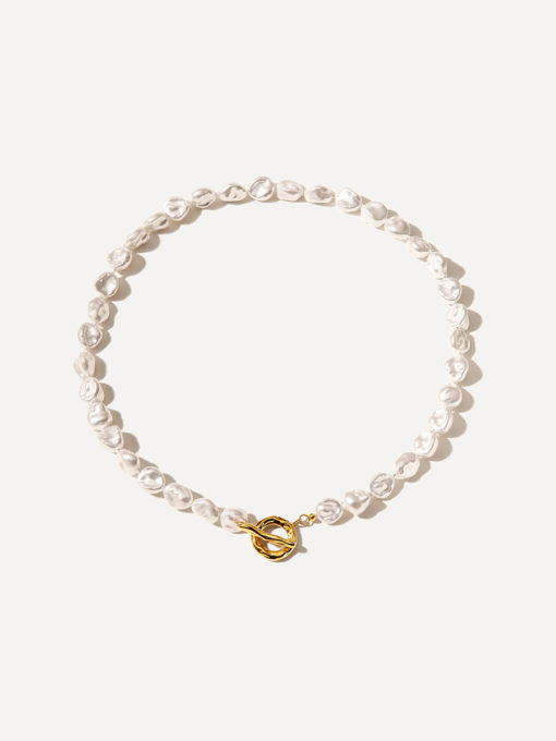 Timeless Legend Pearl Kette Gold ICRUSH Gold/Silver