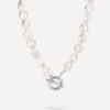 Timeless Legend Pearl Kette Silber ICRUSH Gold/Silver