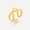 Eternity Knotwork Ring Silber ICRUSH Gold/Silver