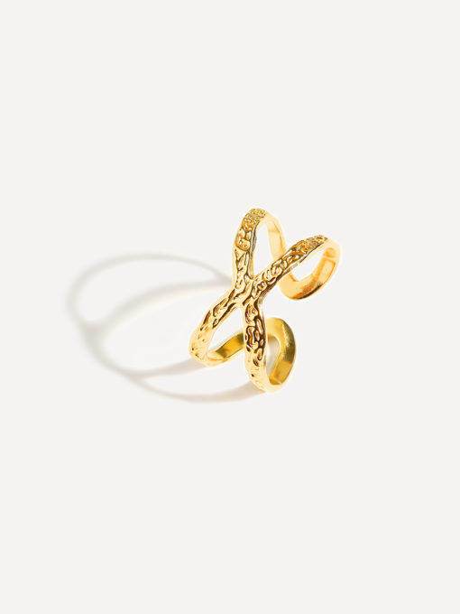 Eternity Knotwork Ring Silber ICRUSH Gold/Silver