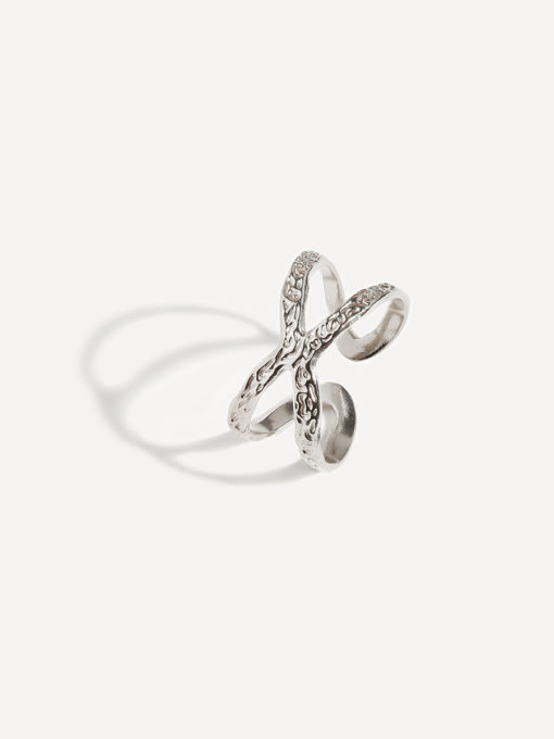 Eternity Knotwork Ring Silber ICRUSH Gold/Silver